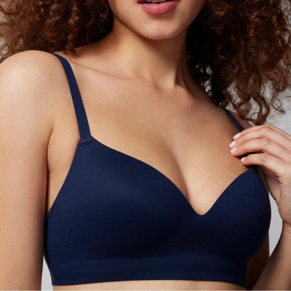 Soma Wireless Enbliss bra Nightfall Navy 34D